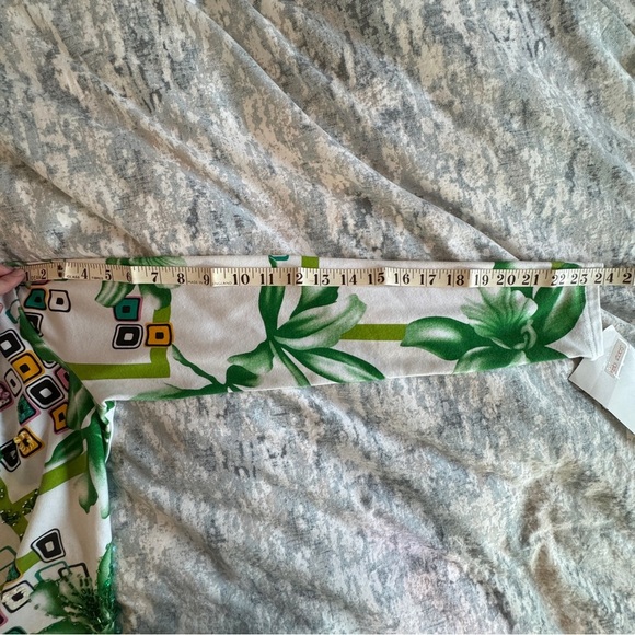 NWT VTG Miss Sixty RARE SAMPLE Top Sz Large Y2K Tropical Graphic Italy Geometric - Picture 16 of 16